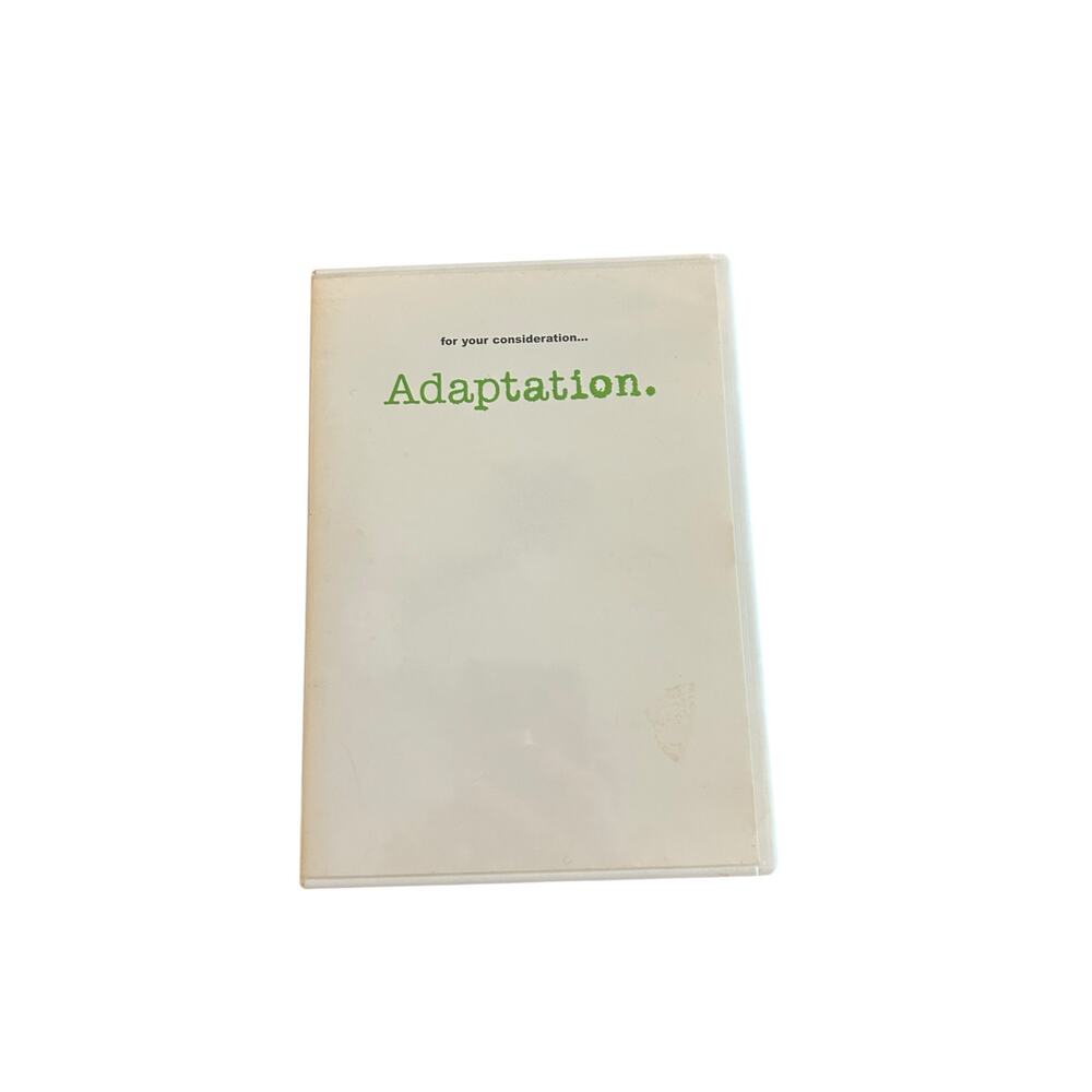 Adaptation (2002) For Your Consideration DVD | FYC Awards Screener Nicolas Cage